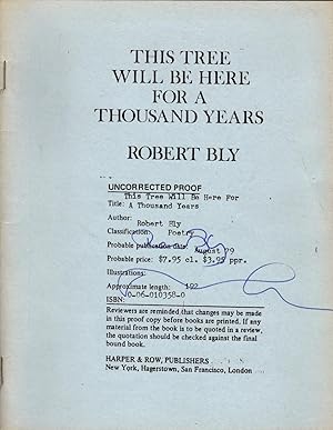 Seller image for This Tree Will Be Here for a Thousand Years for sale by Fireproof Books