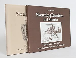 Sketching Rambles in Ontario: a Collection of Pen and Ink Drawings [2 VOLUMES]