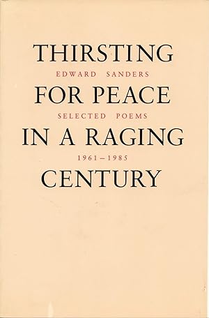 Seller image for Thirsting for Peace In a Raging Century for sale by Fireproof Books