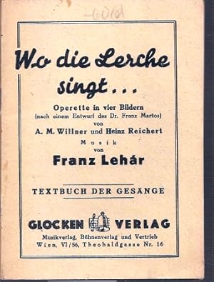 Seller image for Wo die Lerche singt. for sale by Clivia Mueller