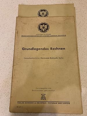 Grundlegendes Rechnen Brief 1-7