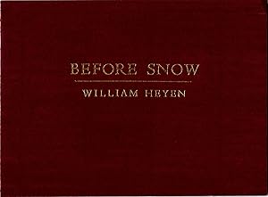 Seller image for Before Snow for sale by Fireproof Books