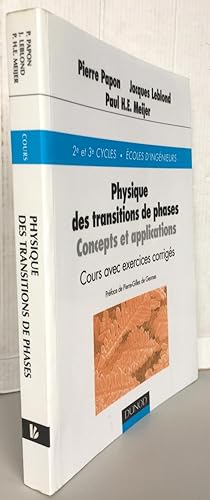 Image du vendeur pour Physique des transitions de phases : Concepts et applications - Cours et problmes rsolus mis en vente par Librairie Thot