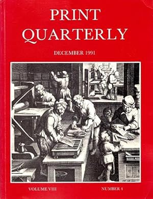 Print Quarterly, Volume VIII, Number 4, December 1991