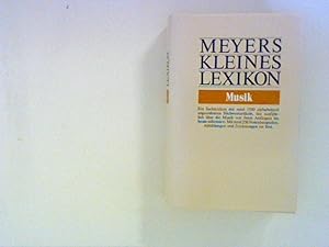 Imagen del vendedor de Meyers Kleines Lexikon Musik a la venta por ANTIQUARIAT FRDEBUCH Inh.Michael Simon