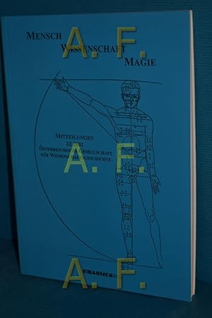 Imagen del vendedor de Menschen - Wissenschaft - Magie / Mitteilungen der strreichischen Gesellschaft fr Wissenschaftsgeschichte (GW) 22/2002 a la venta por Antiquarische Fundgrube e.U.