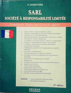 Sarl : Société à responsabilité limitée - Francis Lemeunier