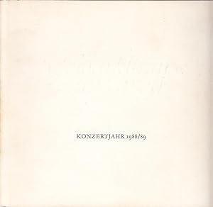 Image du vendeur pour Gewandhaus zu Leipzig. Konzertjahr 1988/89 mis en vente par Antiquariat Jterbook, Inh. H. Schulze