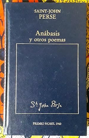 Anábasis y otros poemas