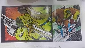 Poster doble: Bruce Banner transformandose en Hulk - Hulk con armas. The Incredible Hulk Poster M...