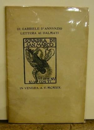 Seller image for Lettera ai Dalmati for sale by Libreria Ex Libris ALAI-ILAB/LILA member
