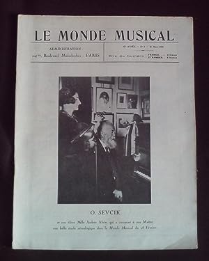 Le monde musicale - N°3 Mars 1934