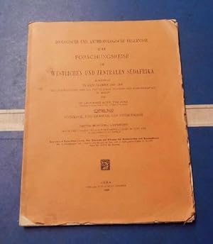 Bild des Verkufers fr Zoologische und anthropologische Ergebnisse einer Forschungsreise im westlichen und zentralen Sdafrika Fnfter Band. Systematik, Tiergeographie und Anthropologie. Dritte (Schluss-) Lieferung. Mit 16 Abbildungen und 5 Kurvendarstellungen im Text und 18 Heliogravre-Tafeln. zum Verkauf von Eugen Kpper