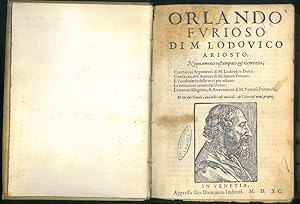 Orlando Furioso di m. Lodouico Ariosto, nuouamente ristampato & ricorretto; con nuoui argomenti d...