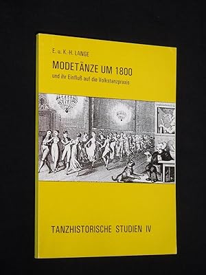 Modetänze um 1800 in Becker's Taschenbüchern 1791 - 1827 und ihr Einfluß auf die Volkstanzpraxis ...
