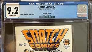 Seller image for SNATCH COMICS No. 2 (2nd. Print) CGC Graded 9.2 (NM-) for sale by OUTSIDER ENTERPRISES