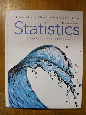 Immagine del venditore per Statistics for Business and Economics 7/ed. venduto da LIBRERIA LEA+