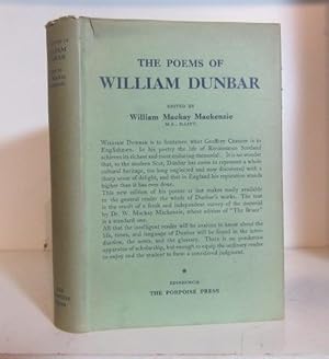 Image du vendeur pour The Poems of William Dunbar mis en vente par BRIMSTONES