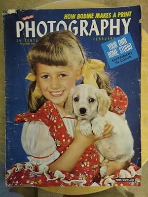 Image du vendeur pour Popular Photography [February 1950, Vol. 26, No. 2] mis en vente par Counterpane Books