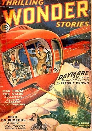 Image du vendeur pour Thrilling Wonder Stories: Fall 1943 mis en vente par Ziesings