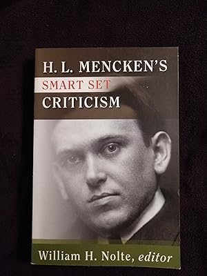 Imagen del vendedor de H.L. MENCKEN'S SMART SET CRITICISM a la venta por JB's Book Vault