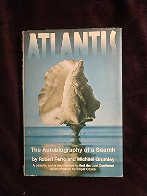 Bild des Verkufers fr ATLANTIS: THE AUTOBIOGRAPHY OF A SEARCH zum Verkauf von JB's Book Vault