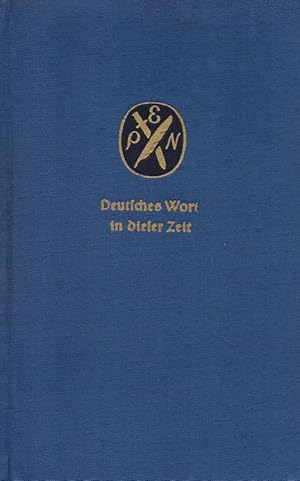 Seller image for Deutsches Wort in dieser Zeit for sale by Flgel & Sohn GmbH