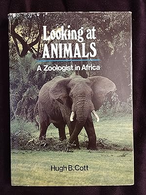 Seller image for LOOKING AT ANIMALS: A ZOOLOGIST IN AFRICA for sale by JB's Book Vault