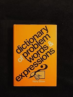 Seller image for DICTIONARY OF PROBLEM WORDS & EXPRESSIONS for sale by JB's Book Vault