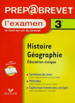 Histoire-g ographie, Education civique : l'examen - Fran oise Aoustin