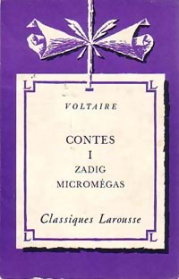 Seller image for Contes Tome I : Zadig / Microm?gas - Voltaire for sale by Book Hmisphres