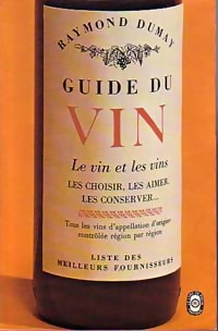 Guide du vin - Raymond Dumay