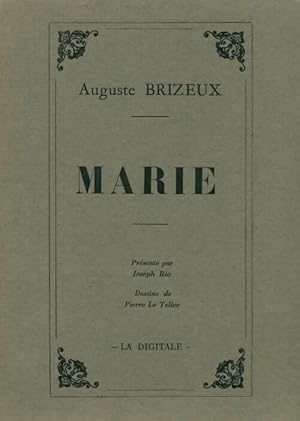 Seller image for Marie - Auguste Brizeux for sale by Book Hmisphres