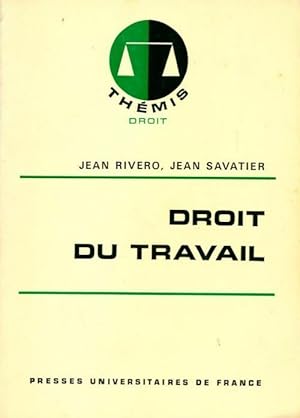 Image du vendeur pour Droit du travail - Jean Rivero mis en vente par Book Hmisphres