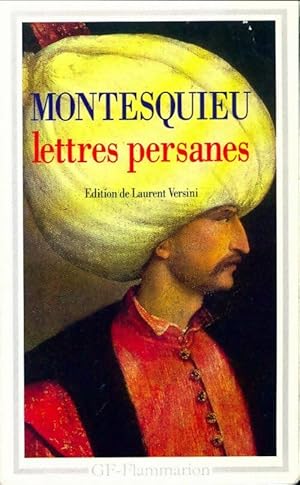Imagen del vendedor de Lettres persanes Tome II - Charles De Montesquieu a la venta por Book Hmisphres