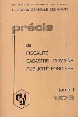 Pr cis de fiscalit  Tome i 1978 - Collectif