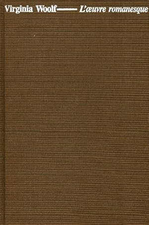 Image du vendeur pour L'oeuvre romanesque Tome III - Virginia Woolf mis en vente par Book Hmisphres