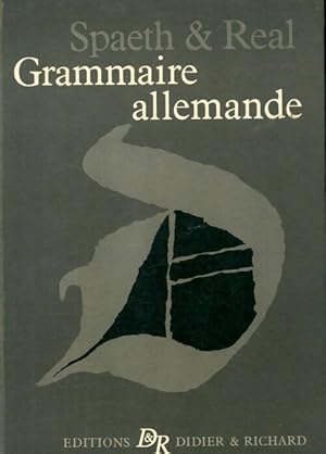 Grammaire allemande - A. Spaeth