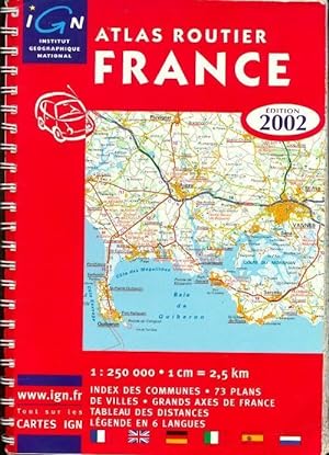 Atlas routier France 2002 - Collectif