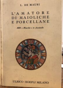 Seller image for L'AMATORE DI MAIOLICHE E PORCELLANE for sale by AL VECCHIO LIBRO