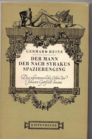 Immagine del venditore per Der Mann der nach Syrakus spazierenging venduto da Bcherpanorama Zwickau- Planitz