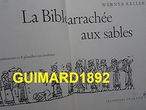 La Bible arrachée aux sables