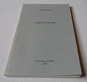 Imagen del vendedor de Lignes de partage a la venta por Test Centre Books