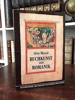 Seller image for Buchkunst der Romanik. (= Buchkunst im Wandel der Zeiten, Band 2). for sale by Antiquariat Seibold