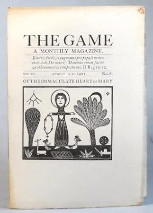 Imagen del vendedor de The Game. A Monthly Magazine. Vol. IV, No. 8. August 1921 a la venta por Bow Windows Bookshop (ABA, ILAB)