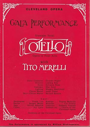 Imagen del vendedor de Programmheft Ken Ludwig OTELLO DARF NICHT PLATZEN Spielzeit 1994 / 95 a la venta por Programmhefte24 Schauspiel und Musiktheater der letzten 150 Jahre