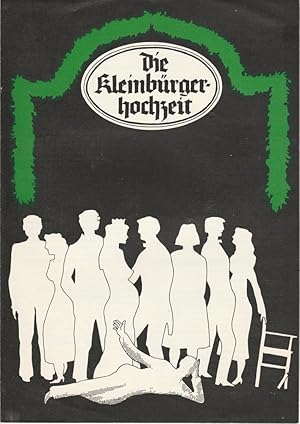 Bild des Verkufers fr Programmheft Bertolt Brecht DIE KLEINBRGERHOCHZEIT Premiere 11. Oktober 1986 Spielzeit 1986 / 87 zum Verkauf von Programmhefte24 Schauspiel und Musiktheater der letzten 150 Jahre