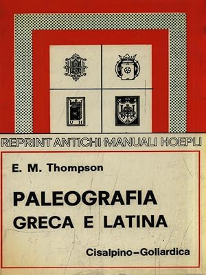 Paleografia greca e latina