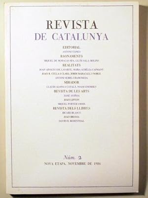 Image du vendeur pour REVISTA DE CATALUNYA. NM. 2 - Barcelona 1986 - Il lustrat mis en vente par Llibres del Mirall