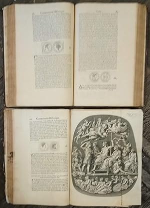 Bild des Verkufers fr Commentaires Historiques contenans l'histoire generale des Empereurs, Imperatrices, Caesars et Tyrans de l'Empire Romain - 2 Bnde. Illustree, enrichie & augmente e par les inscriptions & enigmes de treize a' quatorze cens medailles, Tant Greques que Latines & autres tres-rares & tresriches Monumens de I Antiquite expliquez. autres, LE Tout en trois Tomes , auec les Tables neceffaires. Tome Premiere, Tome Second. zum Verkauf von Antiquariat Buchseite